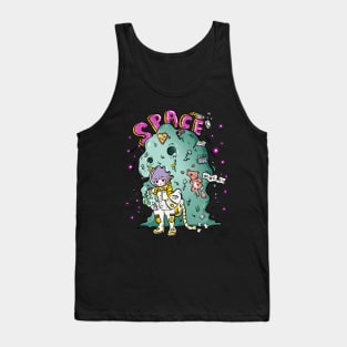 Space Trash Tank Top